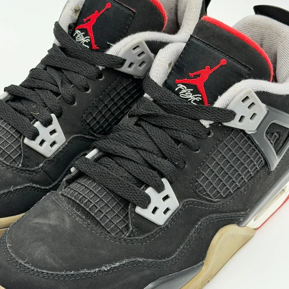 Jordan Air Jordan 4 Retro Bred 2019 408452-060 4Y 5.5W